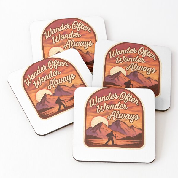 Item preview, Wander Often, Wander Always Adventure Vintage Travel designed and sold by Retro-Anime9.