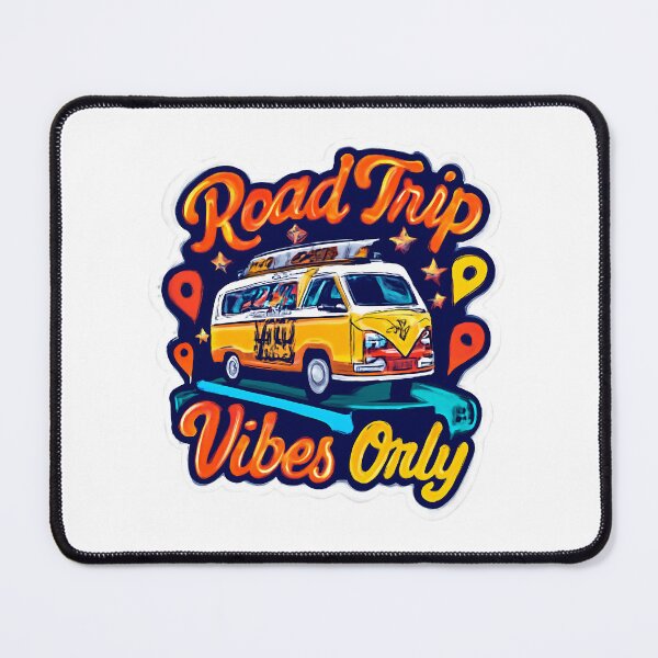 Item preview, Road Trip Vibes Only Adventure Vintage Travel designed and sold by Retro-Anime9.