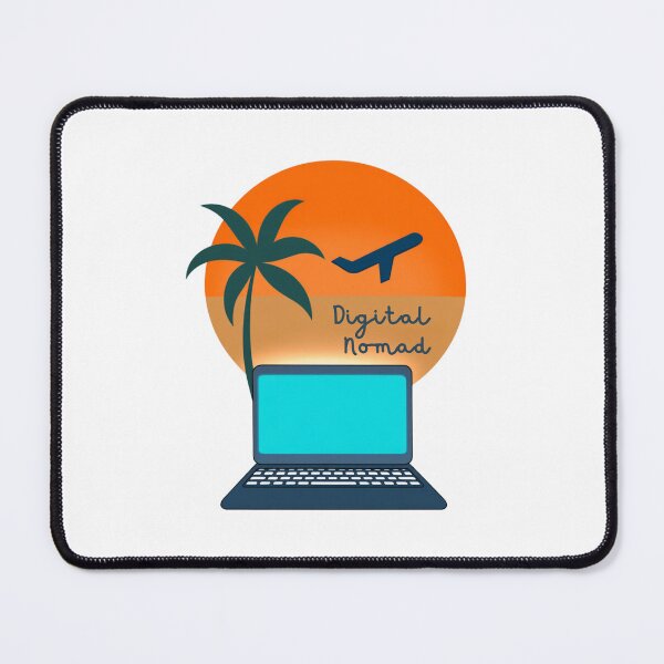 Item preview, Digital Nomad Sunset Travel Design designed and sold by Yogabyadeola.
