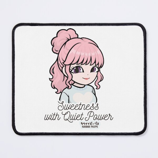 Item preview, Pastel Power Crew Kawaii Pastel Aesthetic Girl – Sweetness with Quiet Power Design designed and sold by P-L-Sardines.