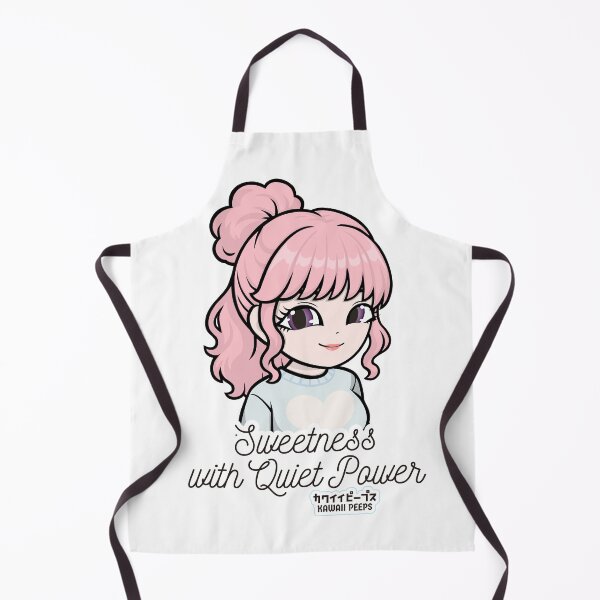 Item preview, Pastel Power Crew Kawaii Pastel Aesthetic Girl – Sweetness with Quiet Power Design designed and sold by P-L-Sardines.