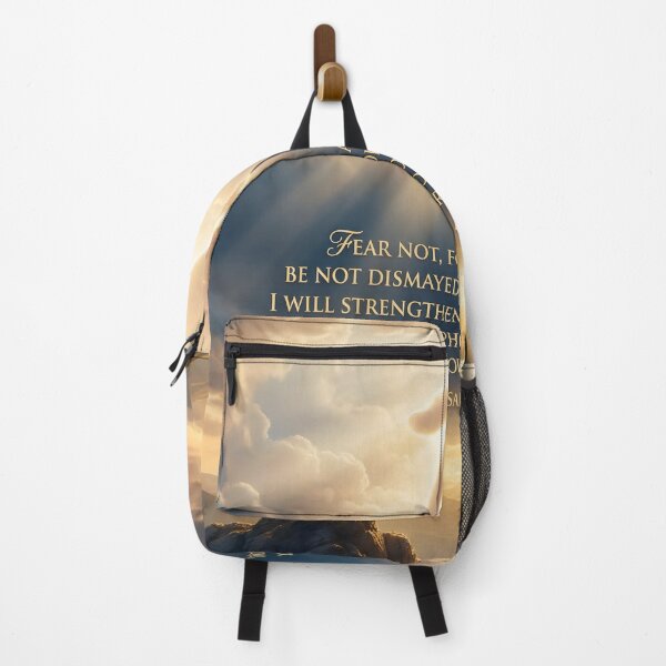Item preview, Scripture Poster – Isaiah 41:10 Inspirational Wall Art designed and sold by AbstractAuraArt.