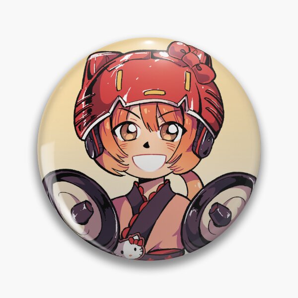 Item preview, Nekomura Iroha Button designed and sold by Pakhitou.