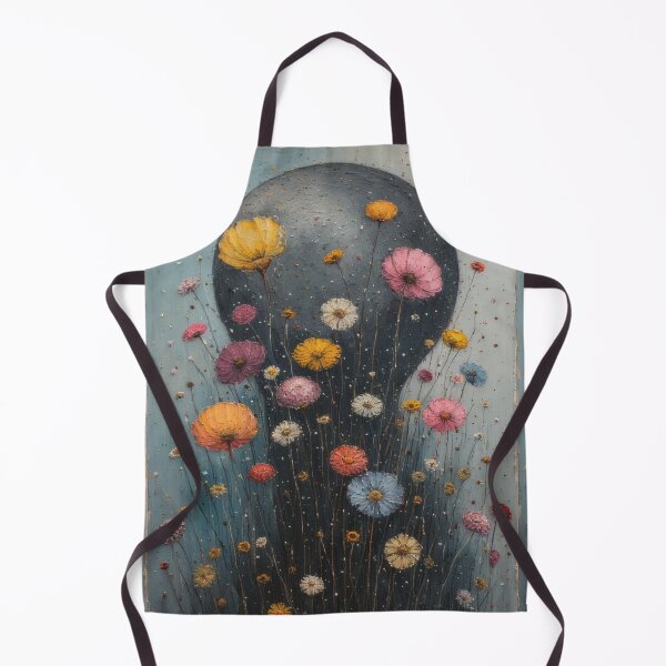 Item preview, A field of flowers against a darkening sky designed and sold by Mianku | Für das Leben.