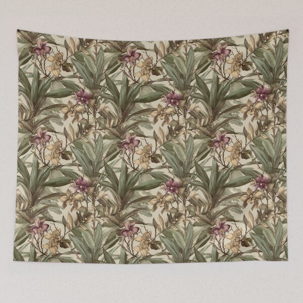 Item preview, Classic Flourishing Tropical Floral Texture For Garden Party designed and sold by RoyalStarsPatts.