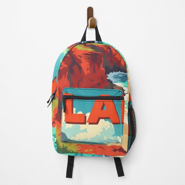 Item preview, Lānaʻi, Hawaii, USA: Vintage-Style Painterly Travel Poster designed and sold by LSVart.