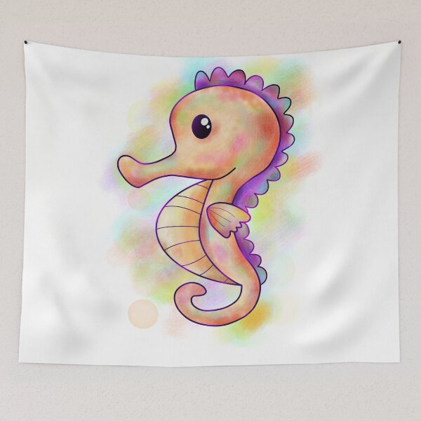 Item preview, Dreamy Sea Horse designed and sold by Shaibi's.