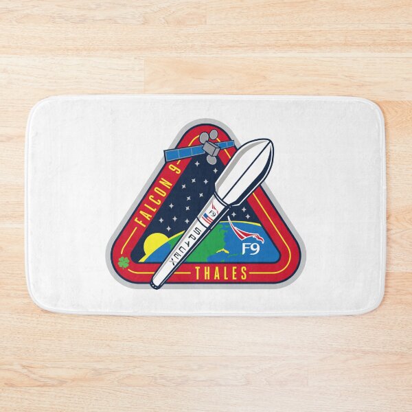 Item preview, SpaceX Falcon 9 Thales Mission Patch designed and sold by CharlieDesings.