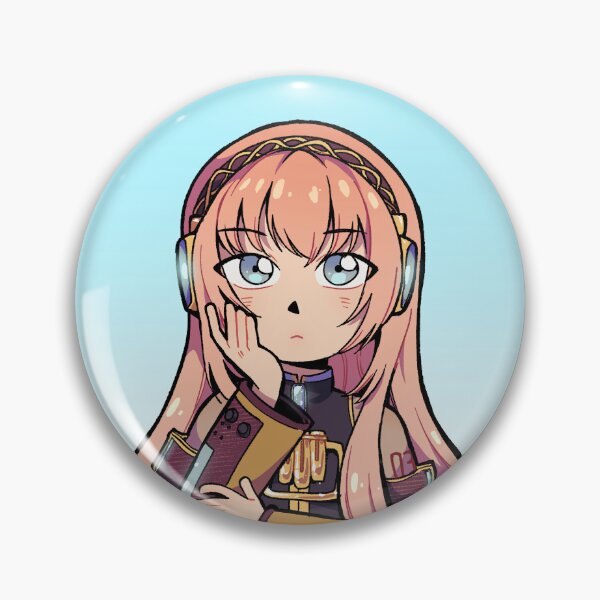 Item preview, Megurine Luka Button designed and sold by Pakhitou.