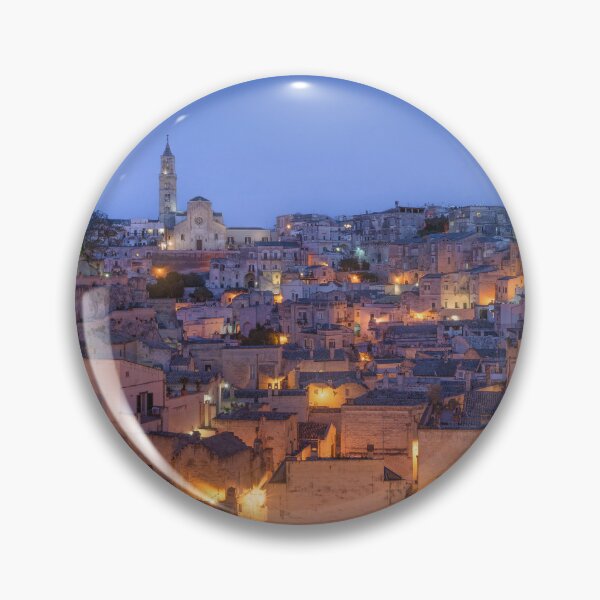 Item preview, Blue Hour Over the Sassi di Matera, Basilicata, Italy designed and sold by Stefano Orazzini.