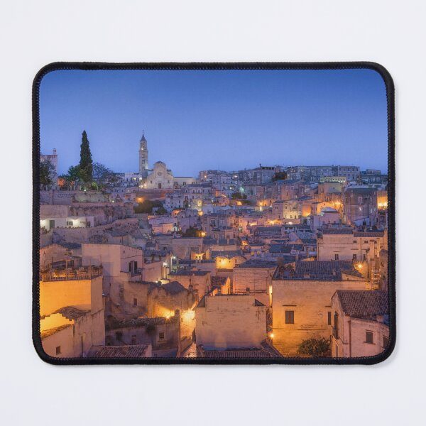 Item preview, Blue Hour Over the Sassi di Matera, Basilicata, Italy designed and sold by Stefano Orazzini.