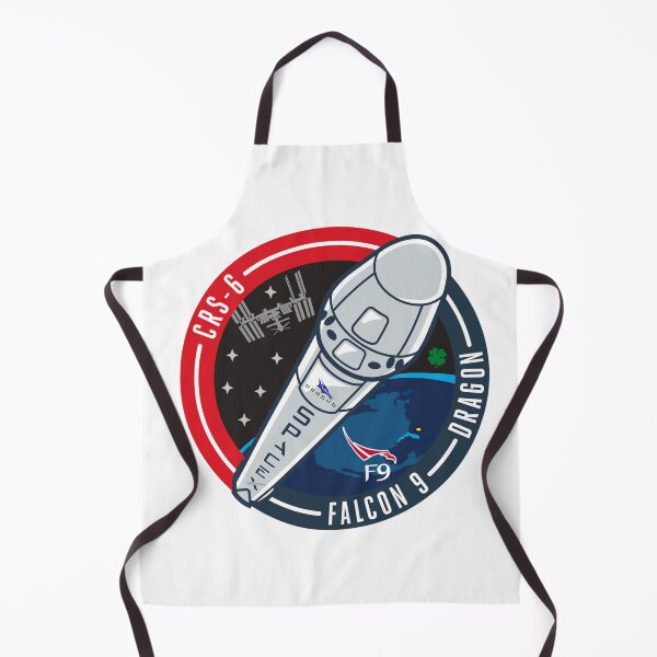 Item preview, SpaceX CRS-6 Dragon Falcon 9 Mission Patch designed and sold by CharlieDesings.