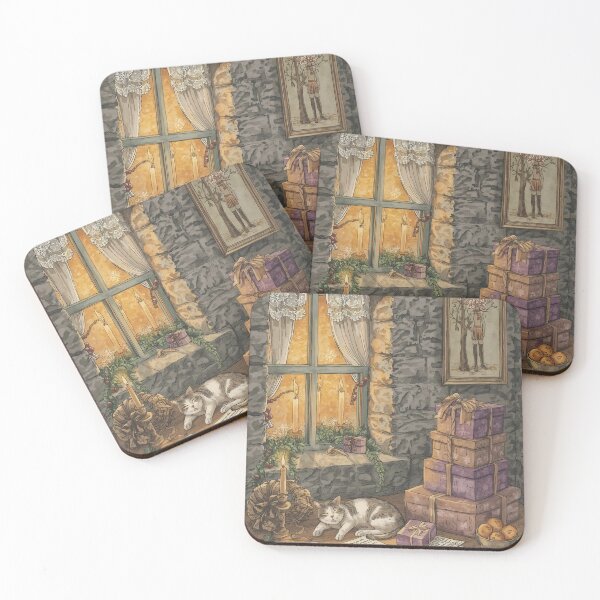 Item preview, Victorian Candlelight Christmas – Quiet Cottagecore Winter designed and sold by Deezyned.