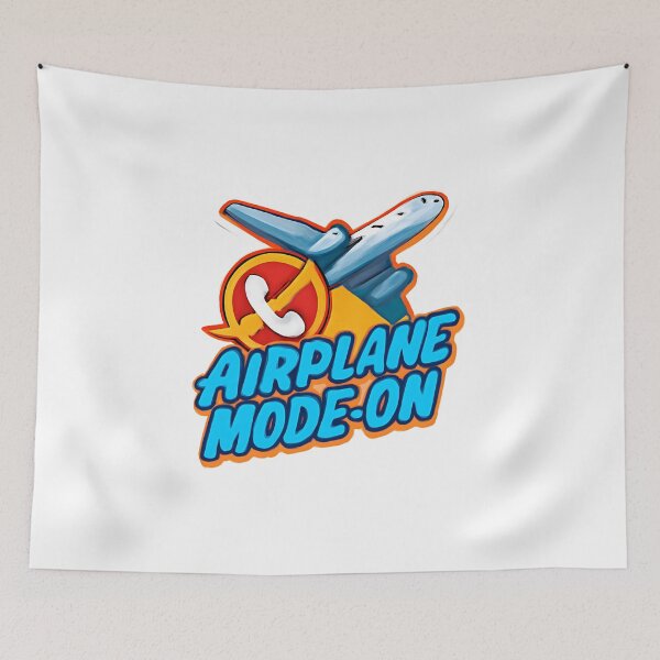 Item preview, Airplane Mode: ON Adventure Vintage Travel designed and sold by Retro-Anime9.