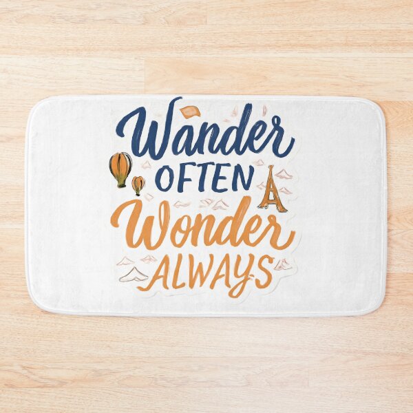 Item preview, Wander Often, Wander Always Adventure Vintage Travel designed and sold by Retro-Anime9.
