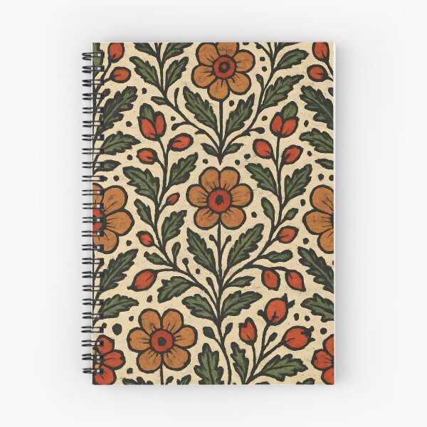 Item preview, Romanian Folk Floral Tapestry – Floral Sprig Pattern Wall Art designed and sold by Artsy-With.