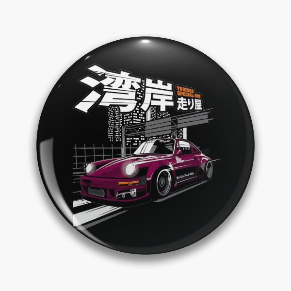 Item preview, Retro Night Run Classic RWB Porsche 930 Street Racer designed and sold by thundergearshop.