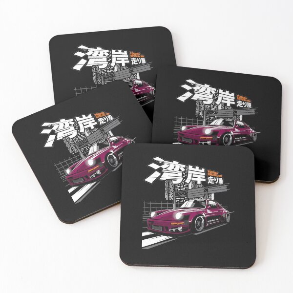 Item preview, Retro Night Run Classic RWB Porsche 930 Street Racer designed and sold by thundergearshop.