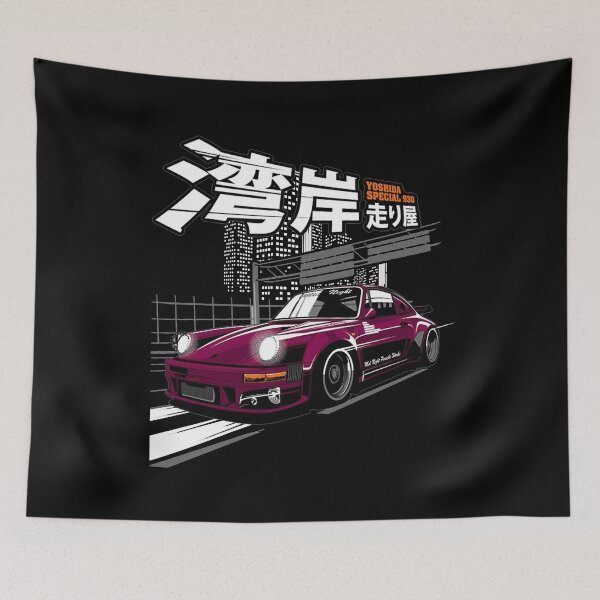 Item preview, Retro Night Run Classic RWB Porsche 930 Street Racer designed and sold by thundergearshop.