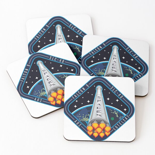 Item preview, SpaceX ABS Eutelsat Mission Patch designed and sold by CharlieDesings.