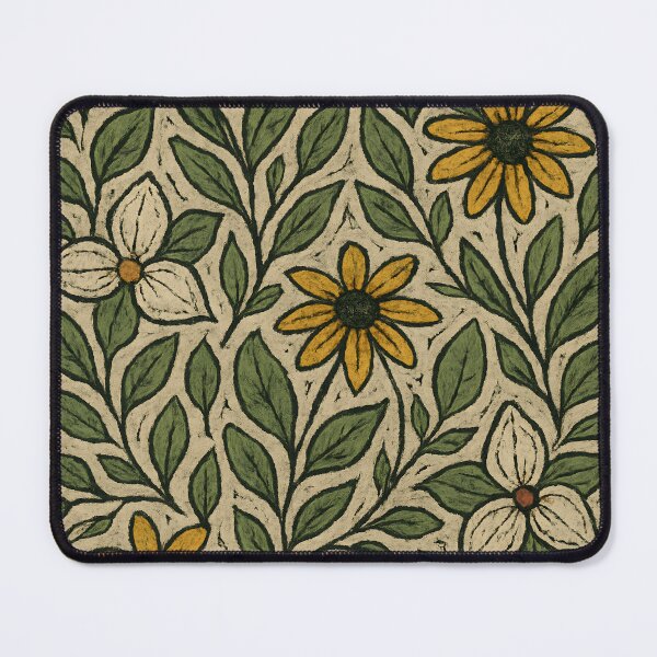 Item preview, Appalachian Folk Floral Tapestry – Wildflower Pattern Wall Art designed and sold by Artsy-With.