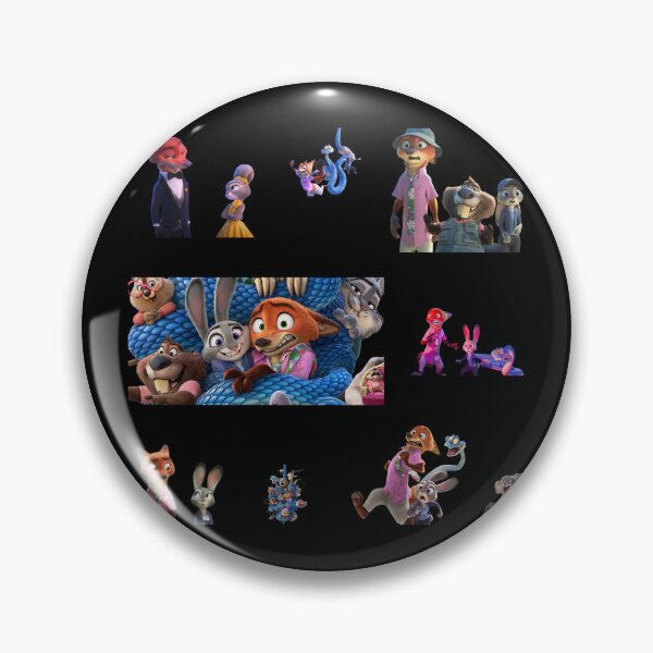 Item preview, Zootopia 2 Funny Cute Judy Hopps / Nick Wilde / Sticker Pack, phone cases, shirt, journals, bags, blankets,  etc / Zootopia Merch / Animation Movie designed and sold by TeenLake.