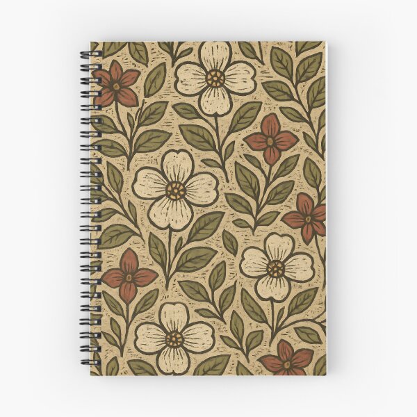Item preview, Appalachian Folk Floral Tapestry – Dogwood Blossom Pattern designed and sold by Artsy-With.