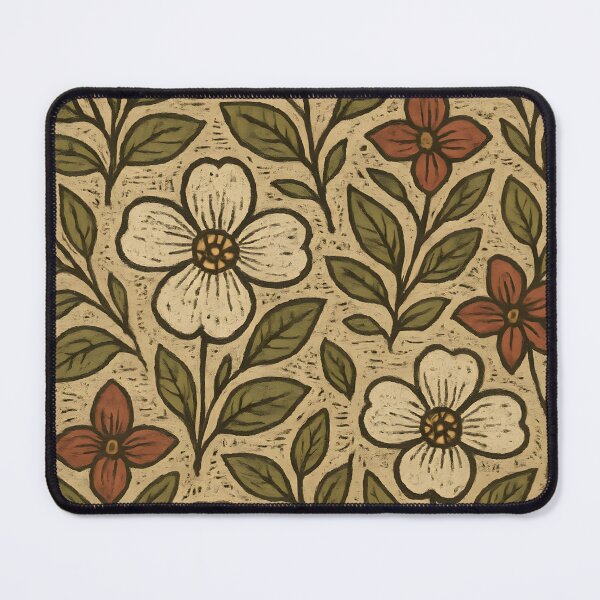 Item preview, Appalachian Folk Floral Tapestry – Dogwood Blossom Pattern designed and sold by Artsy-With.