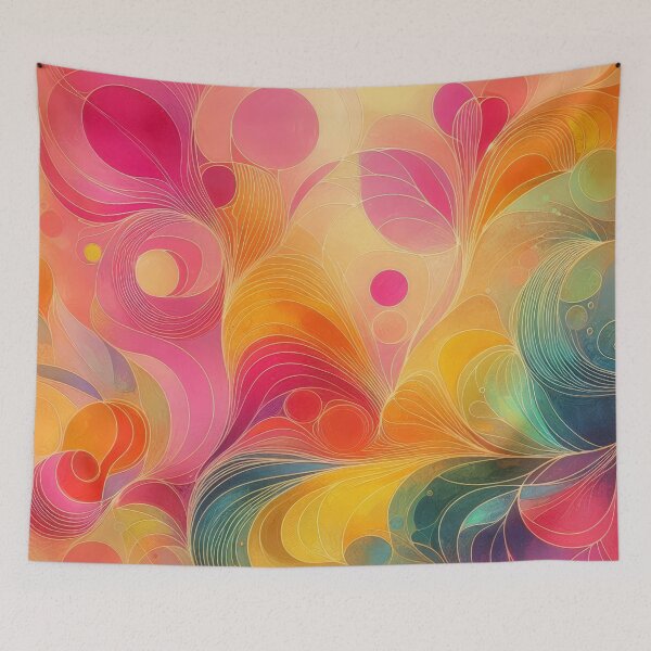 Item preview, Swirling Patterns Of Vibrant Colors designed and sold by IZiets.
