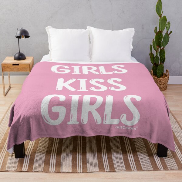 Item preview, Girls Kiss Girls - Lesbian Design designed and sold by outandworn.
