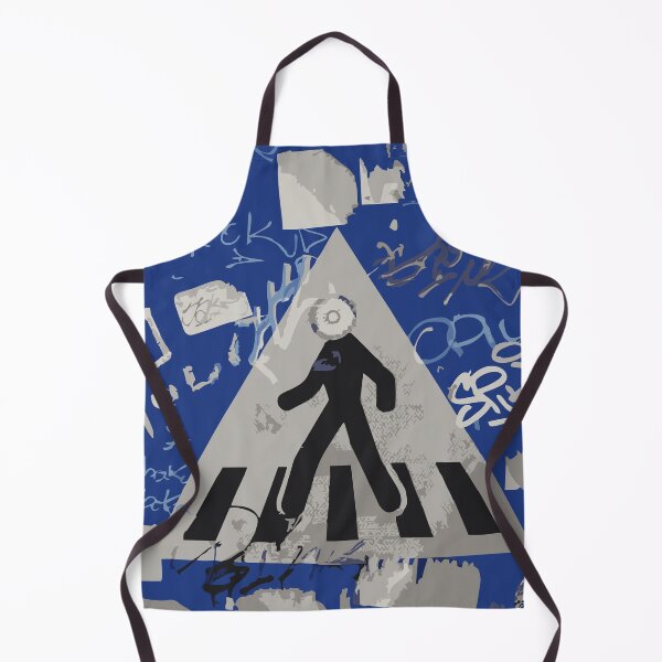 Item preview, Graffiti Crosswalk Sign – Urban Street Art Distorted Design designed and sold by Yeaha.