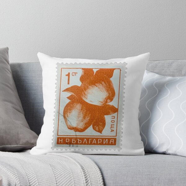 Item preview, Vintage Orange Fruit Postage Stamp designed and sold by red-amber65.