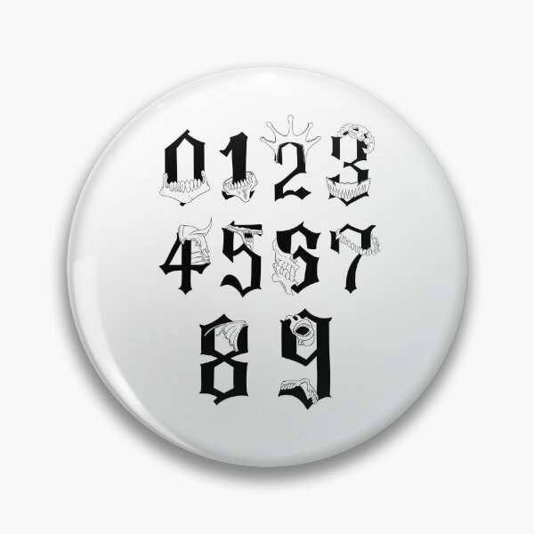 Item preview, Numbers designed and sold by Bridoof.