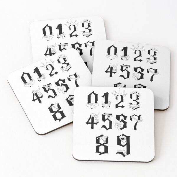Item preview, Numbers designed and sold by Bridoof.
