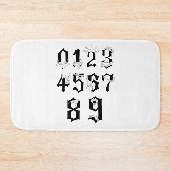 Item preview, Numbers designed and sold by Bridoof.
