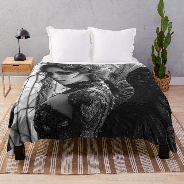 Item preview, Mysterious Elegance: Woman in Black Mask – Enigmatic Art for Apparel & Home Decor designed and sold by Compass and a Camera.