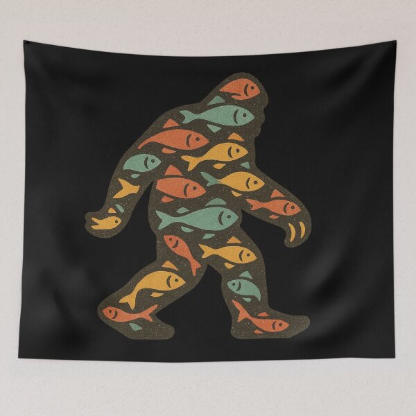 Item preview, Bigfoot and Fish designed and sold by Planetporridge.