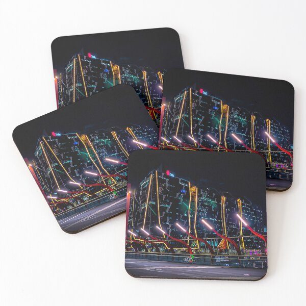 Item preview, Night time view across from Southern Cross Station - Melbourne, Victoria, Australia designed and sold by Steven Jodoin.