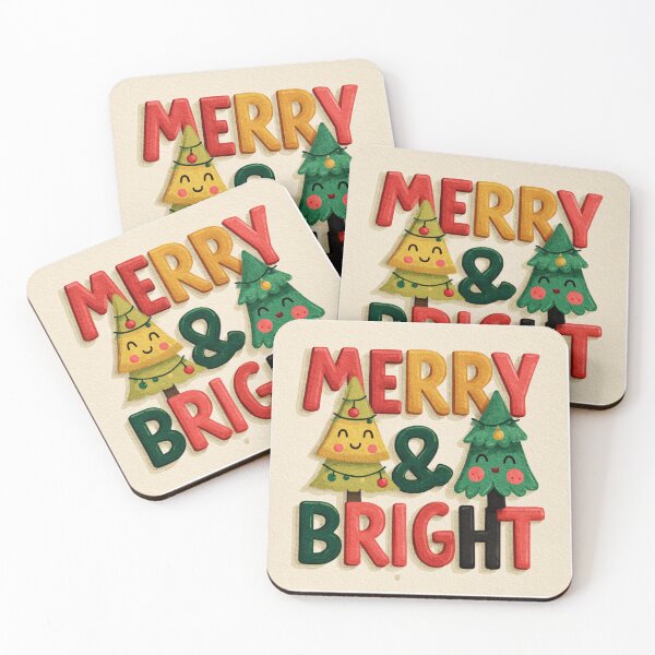 Item preview, Cute Merry and Bright trees designed and sold by MendaciousMina.