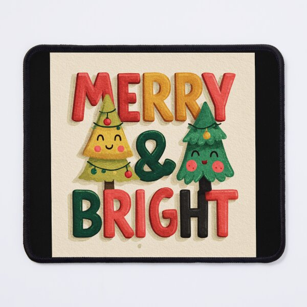 Item preview, Cute Merry and Bright trees designed and sold by MendaciousMina.
