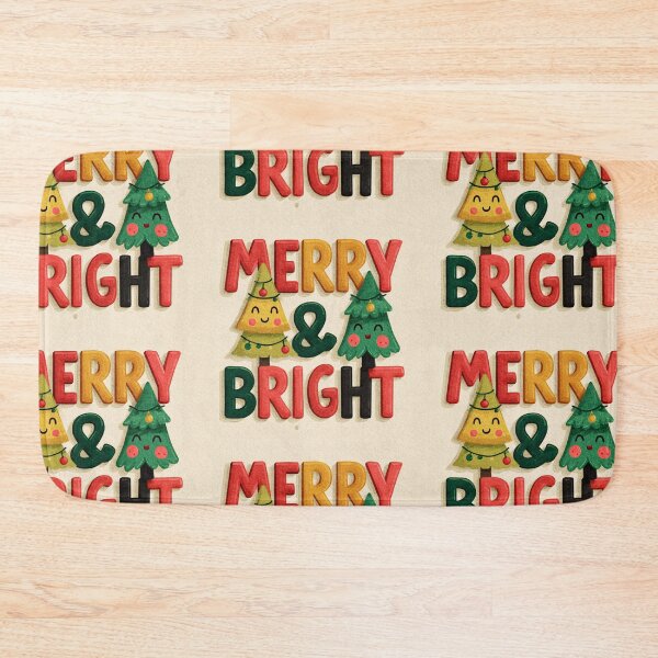 Item preview, Cute Merry and Bright trees designed and sold by MendaciousMina.