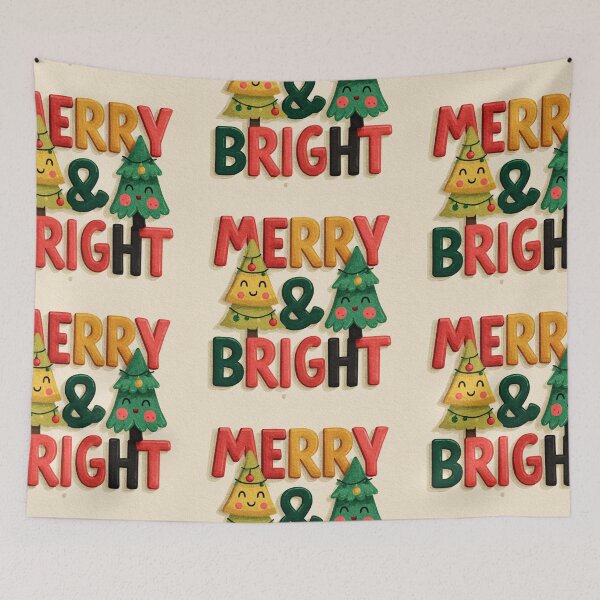 Item preview, Cute Merry and Bright trees designed and sold by MendaciousMina.