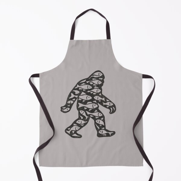 Item preview, Bigfoot With Fish designed and sold by Planetporridge.