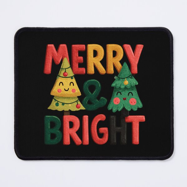 Item preview, Cute Merry and Bright trees designed and sold by MendaciousMina.