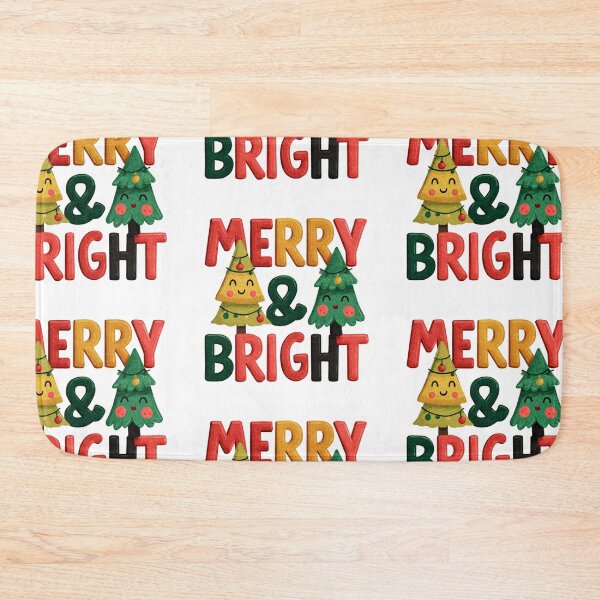 Item preview, Cute Merry and Bright trees designed and sold by MendaciousMina.