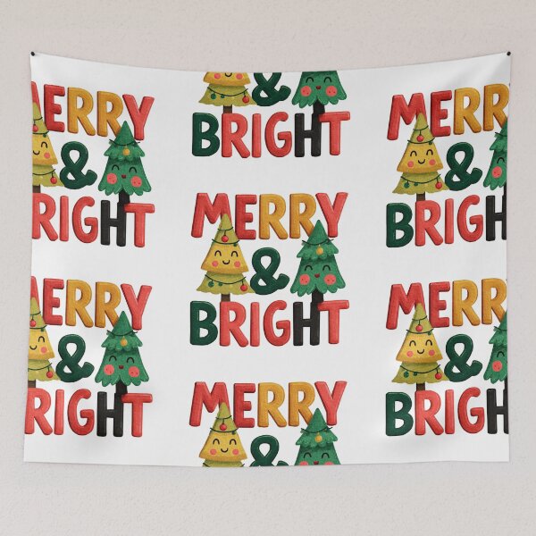 Item preview, Cute Merry and Bright trees designed and sold by MendaciousMina.