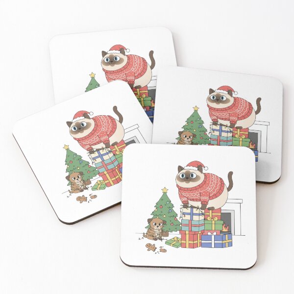 Item preview, Funny Minimalist Siamese Cat Meme Sticker Transparent designed and sold by Siamcatshop.