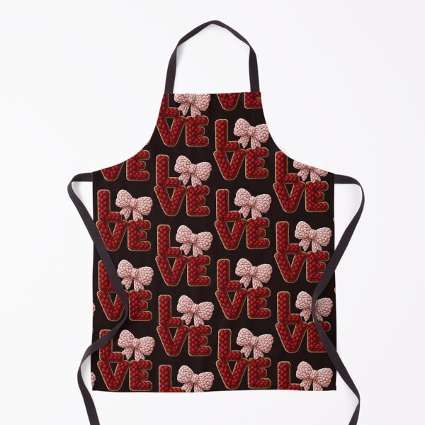 Item preview, Coquette Knit LOVE Typography – Valentine’s Day Cute Bow Art designed and sold by WHDProduction45.