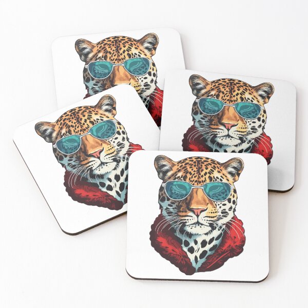 Item preview, Cool Leopard With Sunglasses Art designed and sold by pefect-designs.