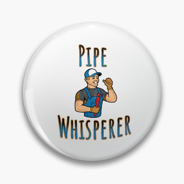 Item preview, Pipe Whisperer – Funny Plumber Trade Work Design designed and sold by Miller Made Studios.